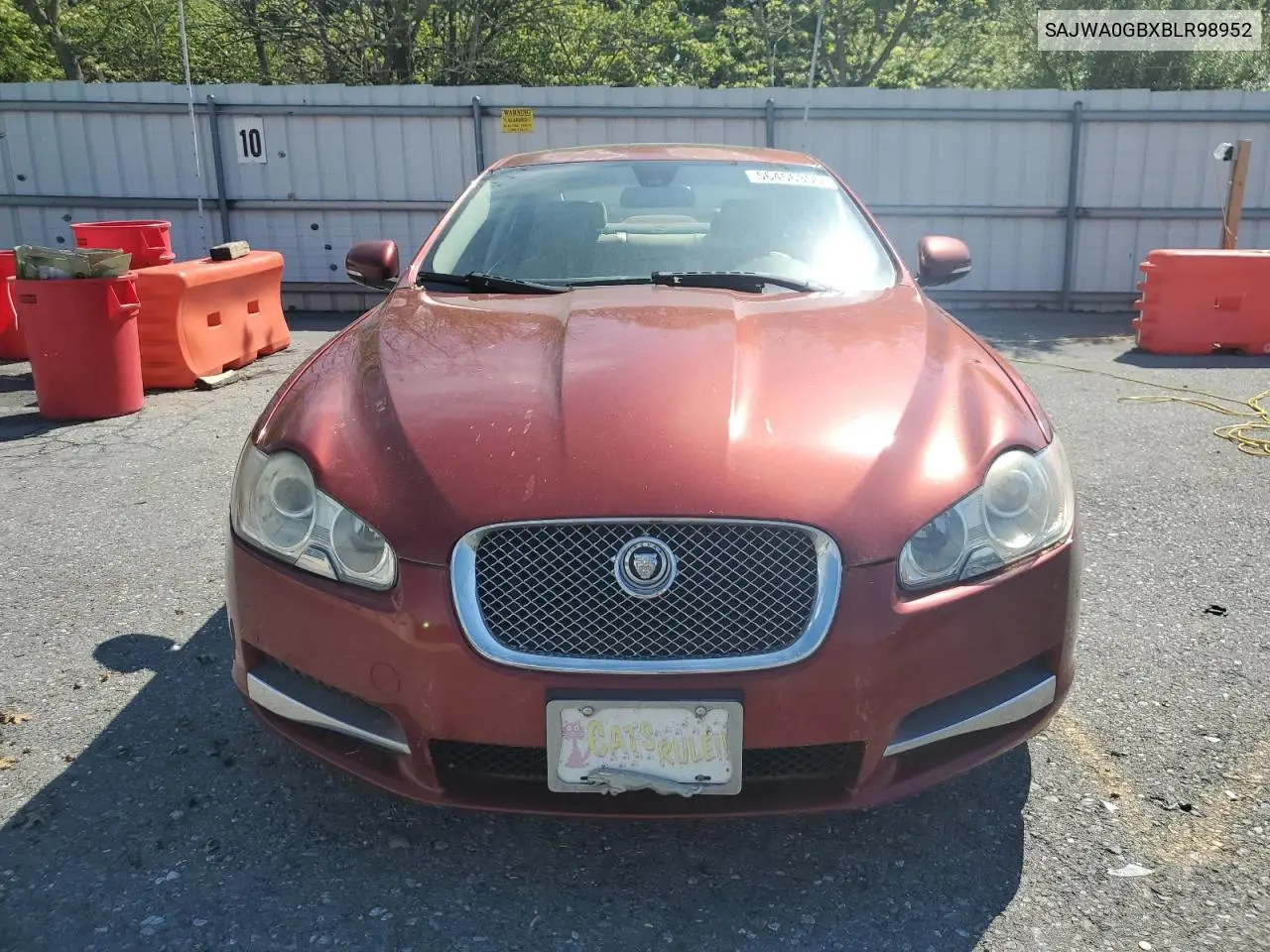 2011 Jaguar Xf Premium VIN: SAJWA0GBXBLR98952 Lot: 56456355