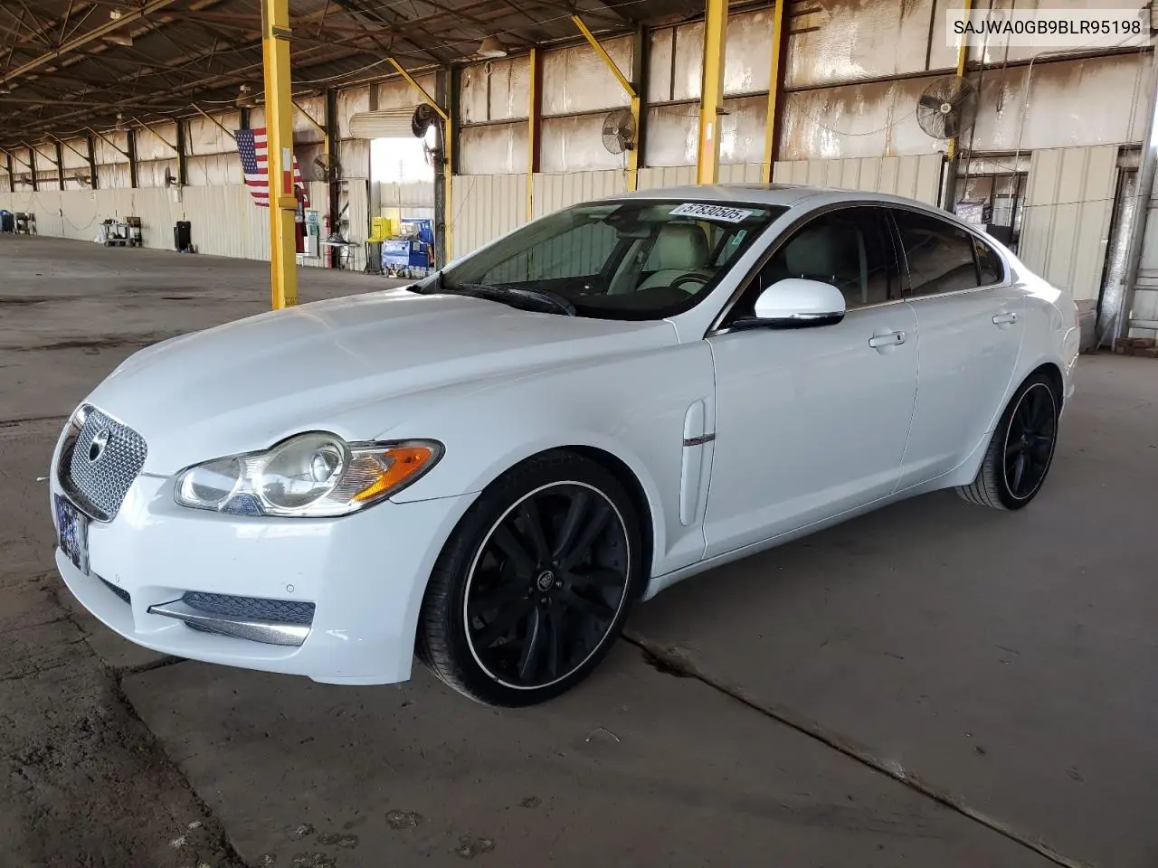 2011 Jaguar Xf Premium VIN: SAJWA0GB9BLR95198 Lot: 57830505