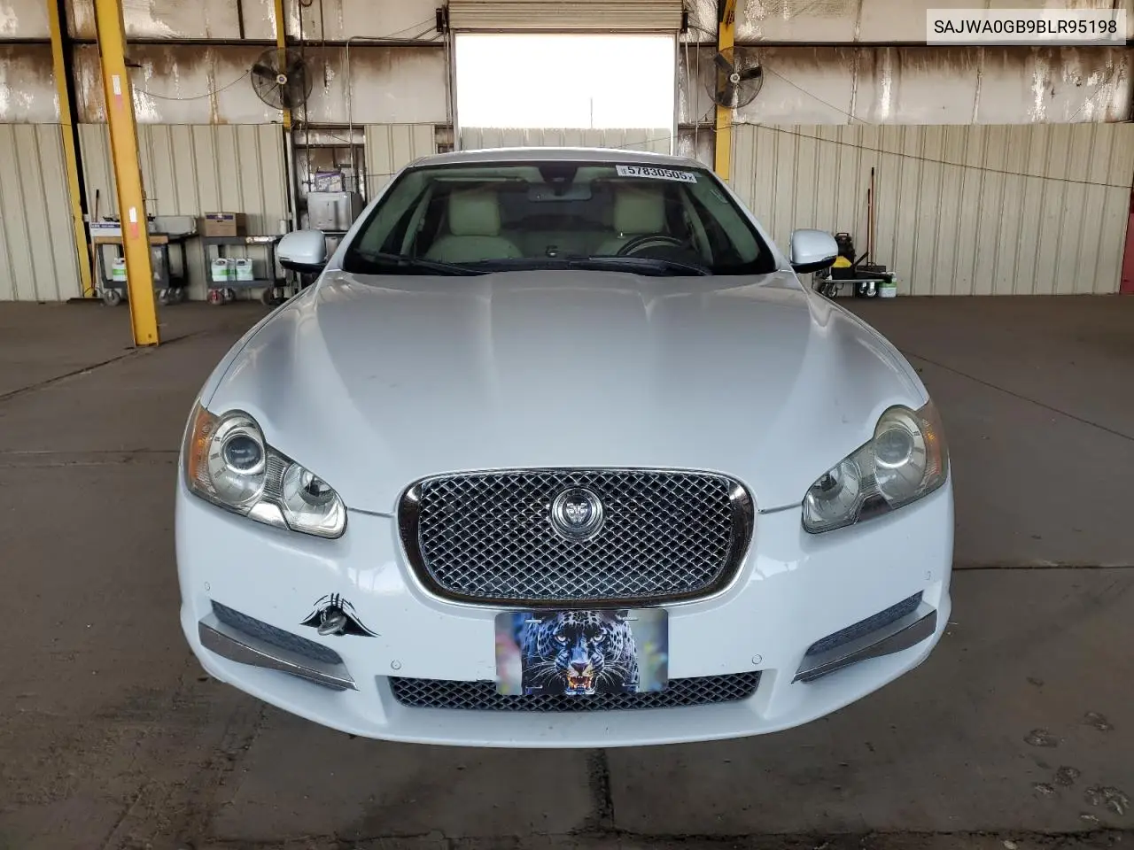 2011 Jaguar Xf Premium VIN: SAJWA0GB9BLR95198 Lot: 57830505