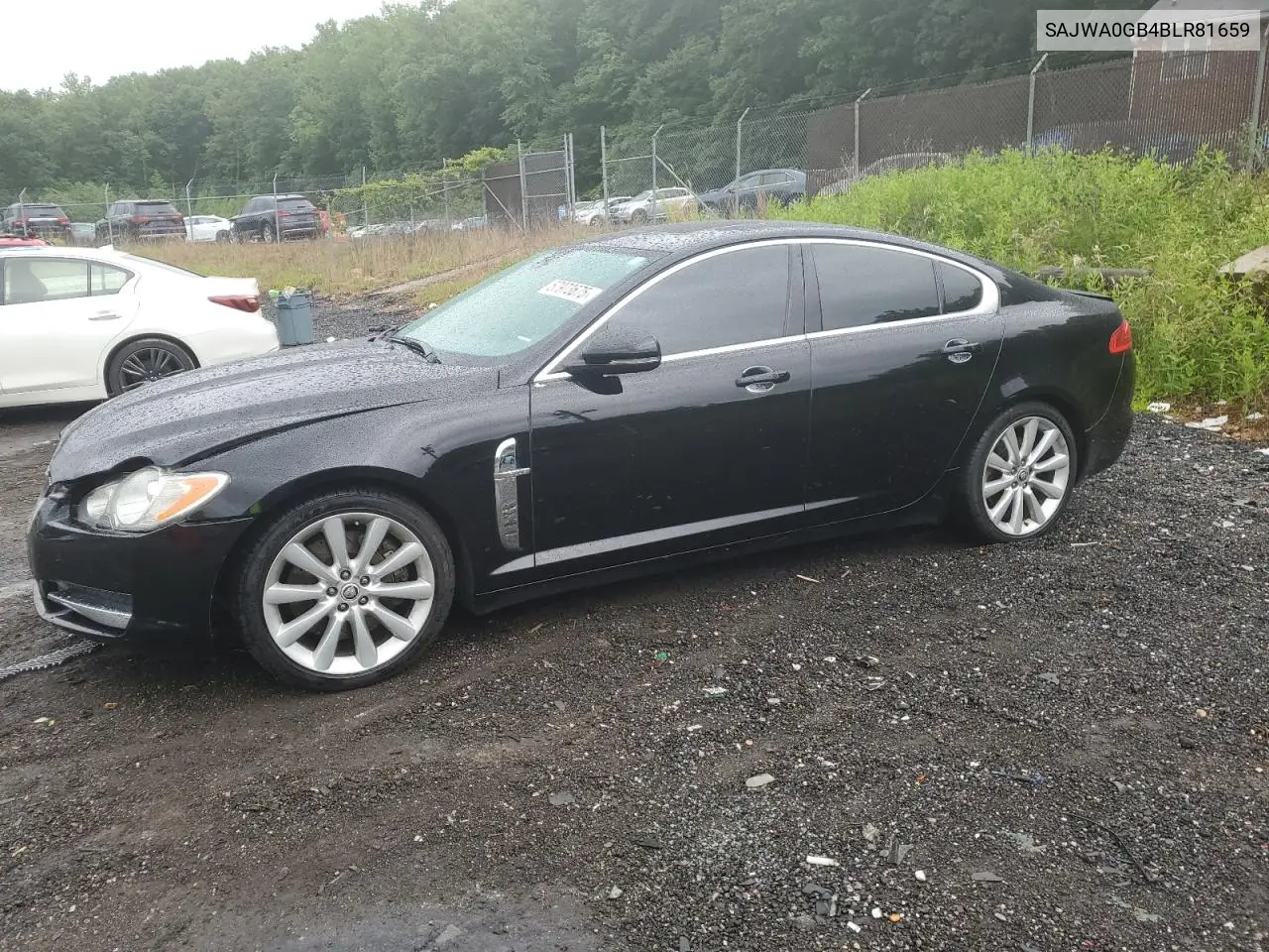 2011 Jaguar Xf Premium VIN: SAJWA0GB4BLR81659 Lot: 57973675