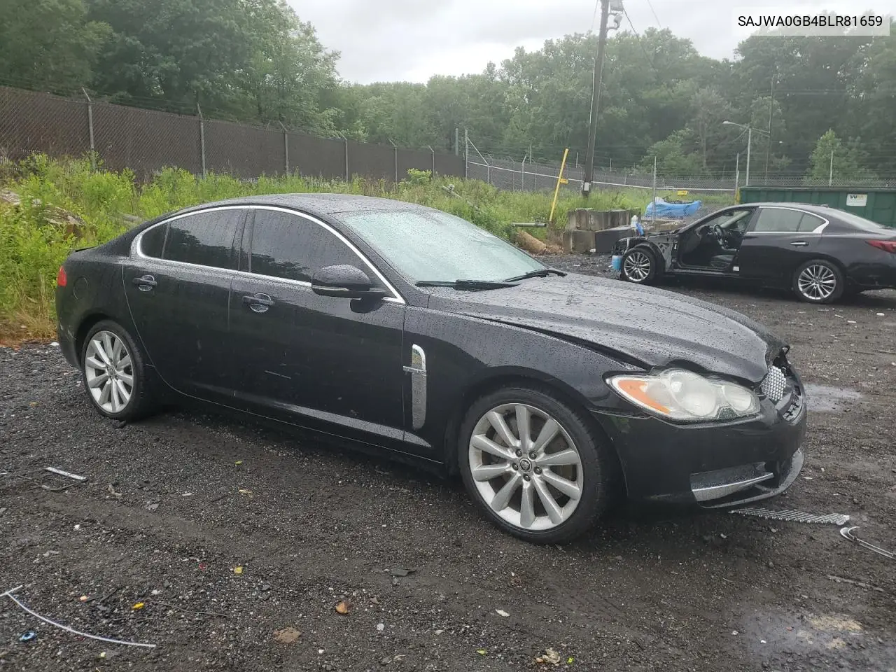 2011 Jaguar Xf Premium VIN: SAJWA0GB4BLR81659 Lot: 57973675