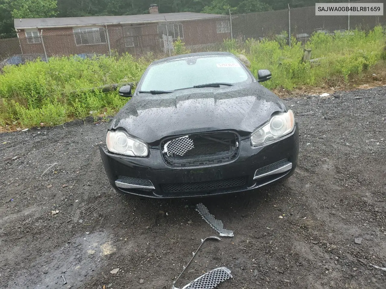 2011 Jaguar Xf Premium VIN: SAJWA0GB4BLR81659 Lot: 57973675
