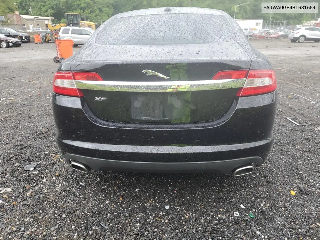 2011 Jaguar Xf Premium VIN: SAJWA0GB4BLR81659 Lot: 57973675