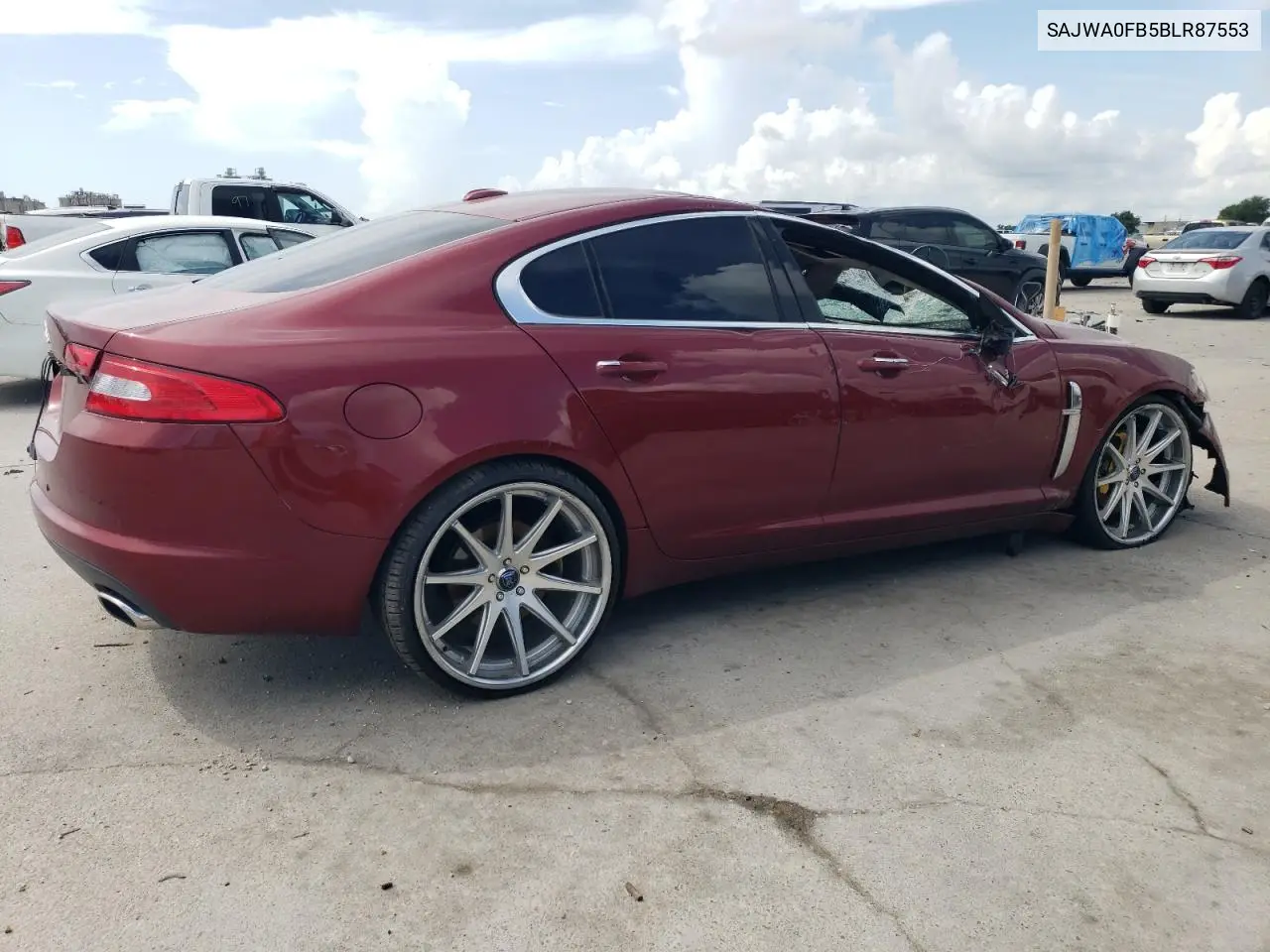 2011 Jaguar Xf VIN: SAJWA0FB5BLR87553 Lot: 61925485