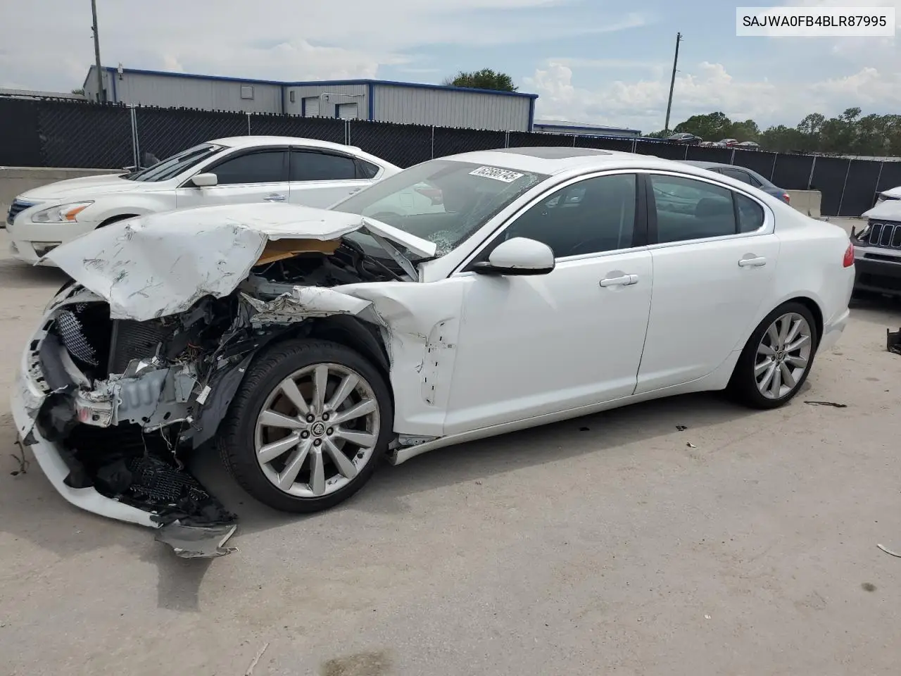 2011 Jaguar Xf VIN: SAJWA0FB4BLR87995 Lot: 62586745