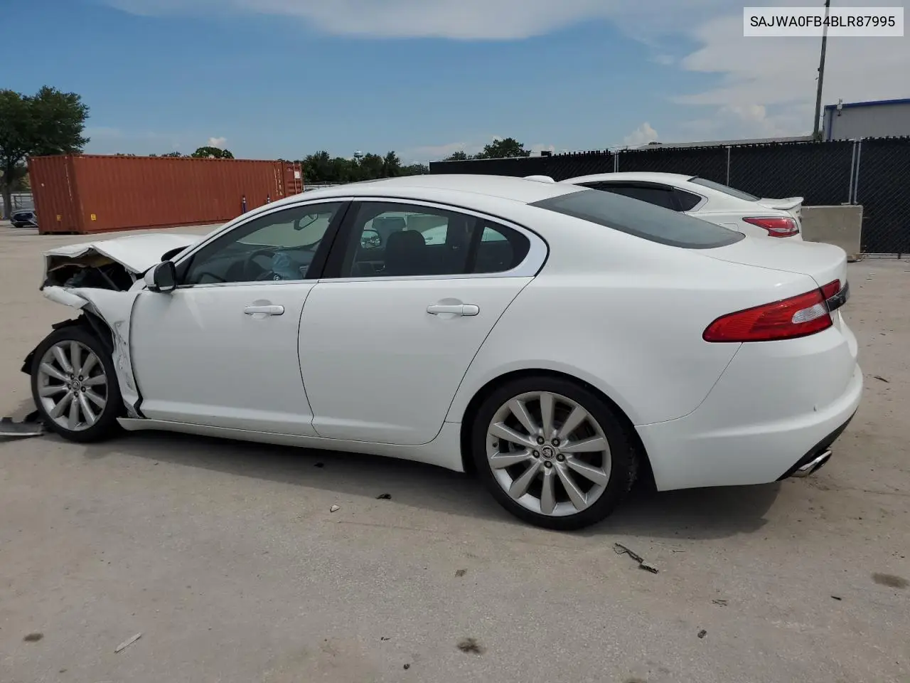 2011 Jaguar Xf VIN: SAJWA0FB4BLR87995 Lot: 62586745