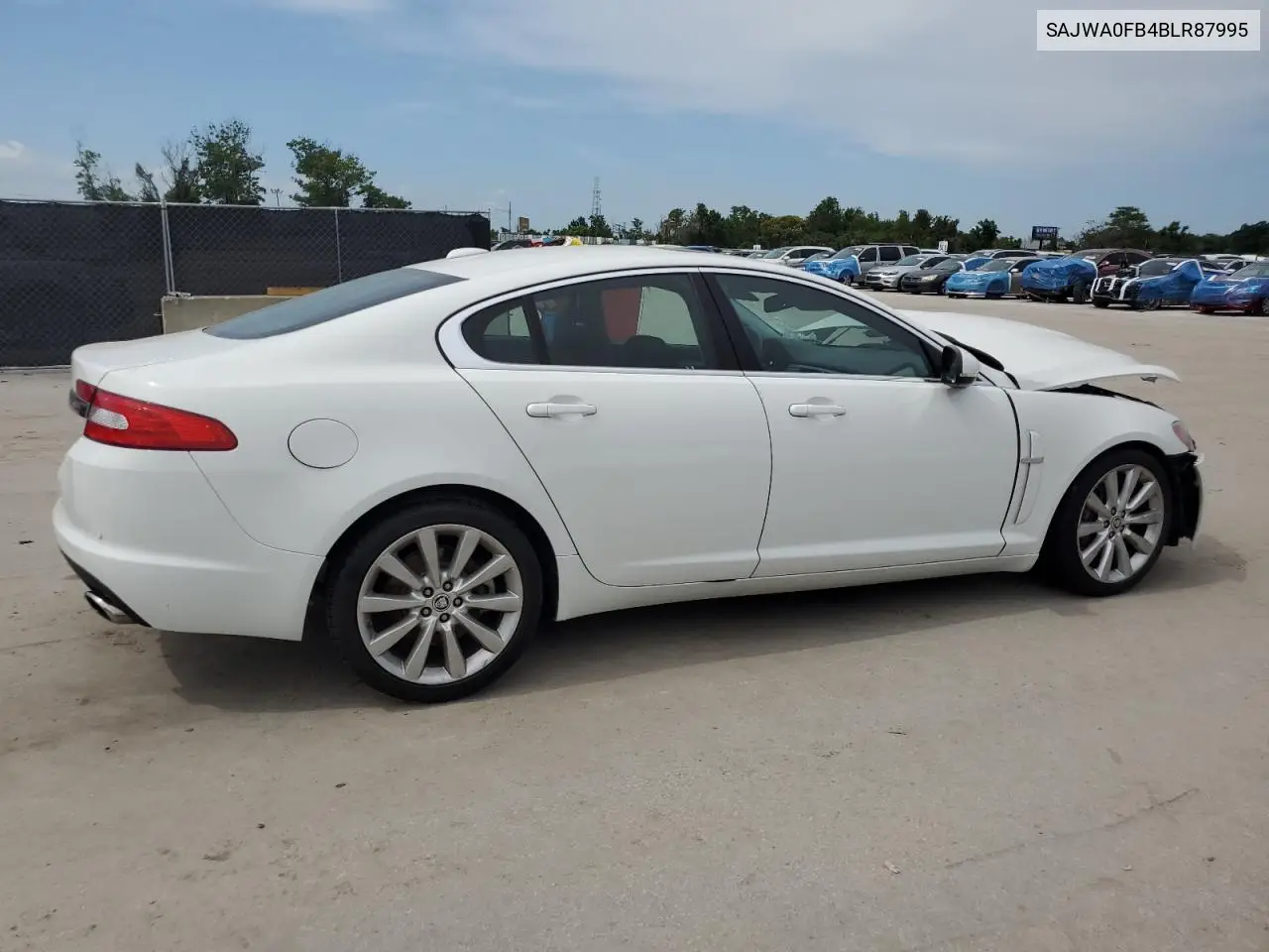 2011 Jaguar Xf VIN: SAJWA0FB4BLR87995 Lot: 62586745