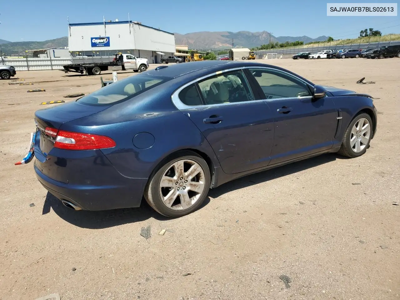 2011 Jaguar Xf VIN: SAJWA0FB7BLS02613 Lot: 62777705