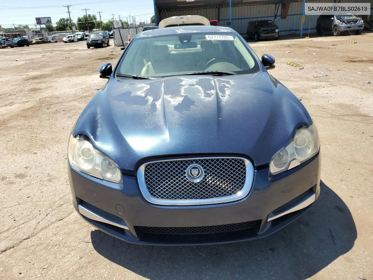 2011 Jaguar Xf VIN: SAJWA0FB7BLS02613 Lot: 62777705