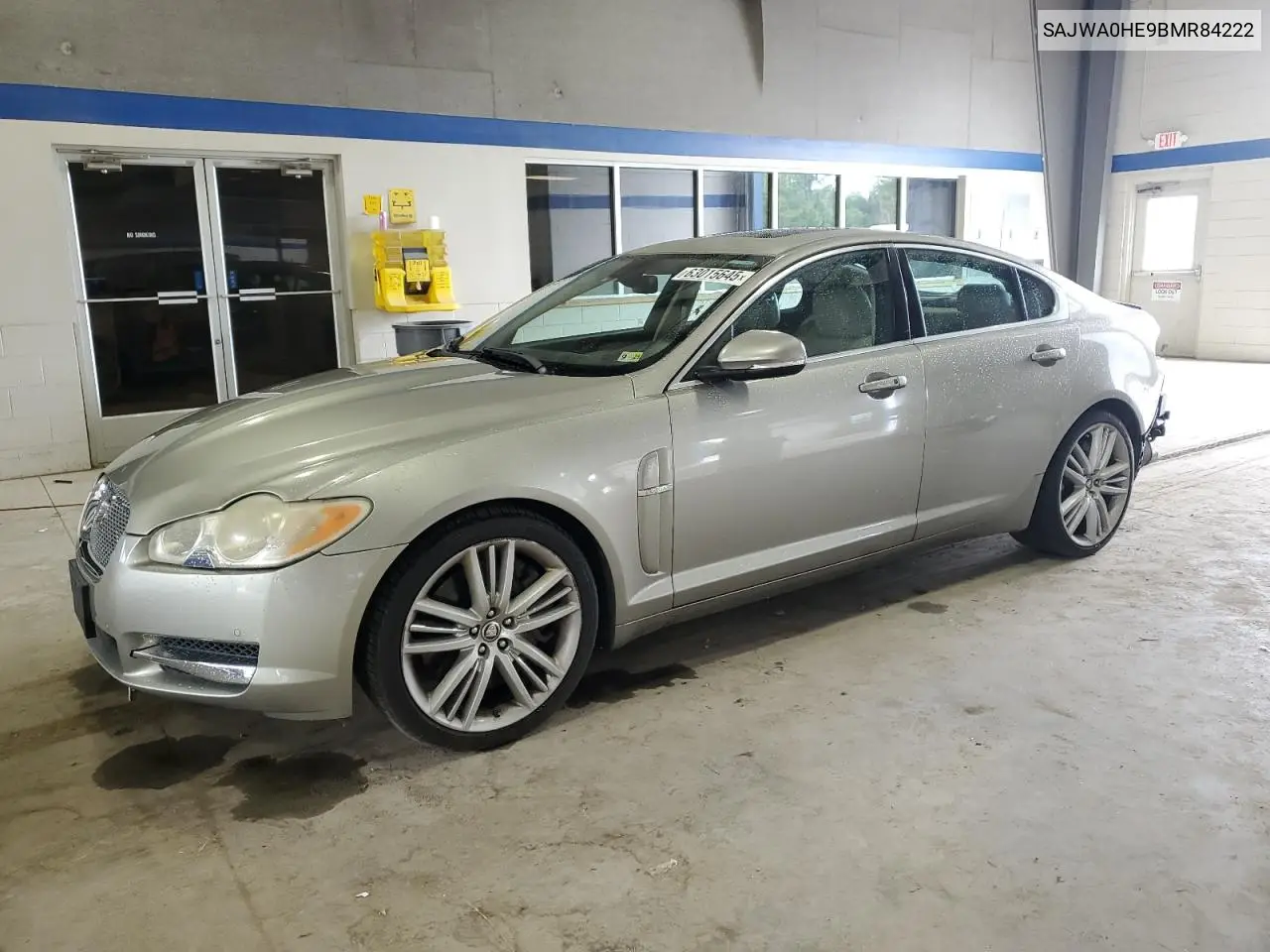 2011 Jaguar Xf Supercharged VIN: SAJWA0HE9BMR84222 Lot: 63015645