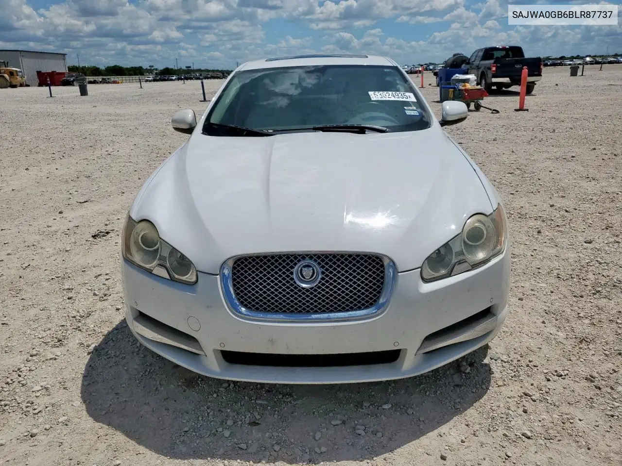 2011 Jaguar Xf Premium VIN: SAJWA0GB6BLR87737 Lot: 63024935