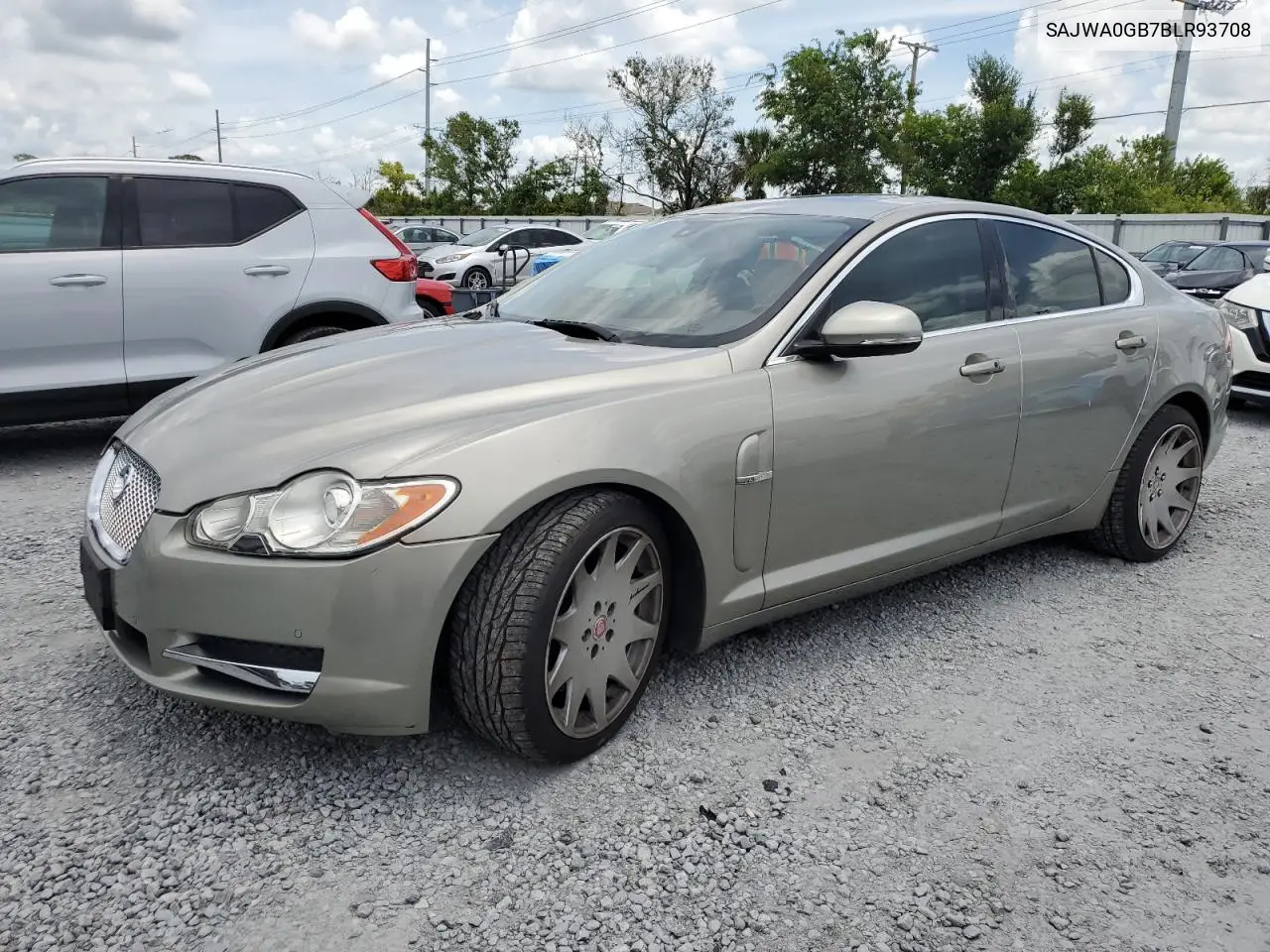 2011 Jaguar Xf Premium VIN: SAJWA0GB7BLR93708 Lot: 63983925