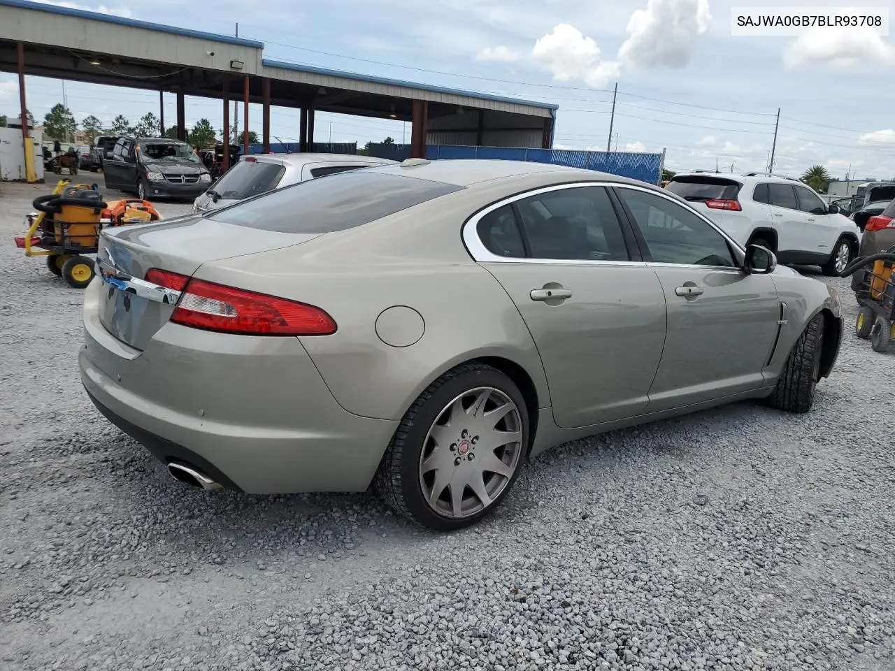 2011 Jaguar Xf Premium VIN: SAJWA0GB7BLR93708 Lot: 63983925
