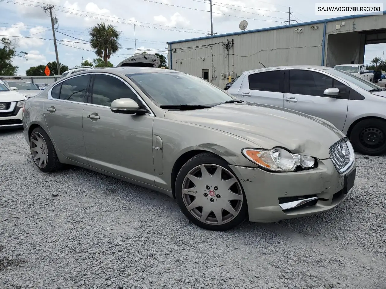 2011 Jaguar Xf Premium VIN: SAJWA0GB7BLR93708 Lot: 63983925