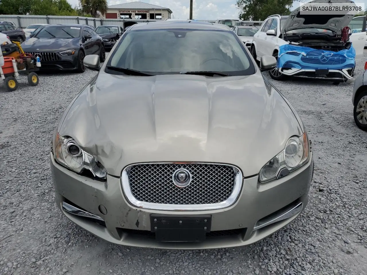 2011 Jaguar Xf Premium VIN: SAJWA0GB7BLR93708 Lot: 63983925
