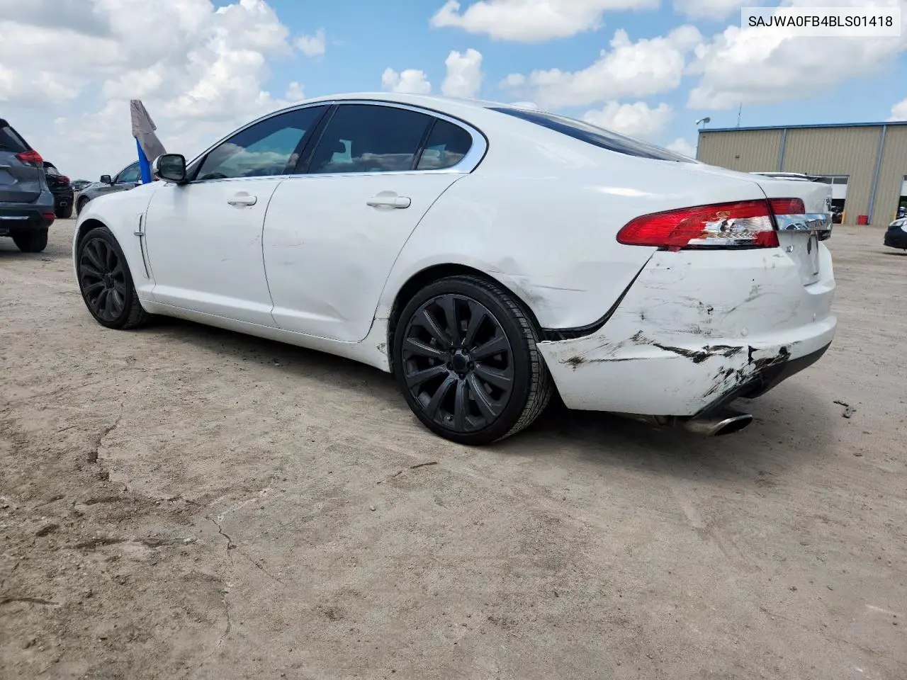 2011 Jaguar Xf VIN: SAJWA0FB4BLS01418 Lot: 65018205