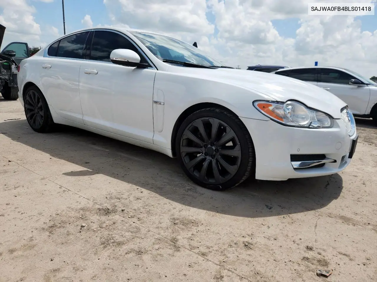 2011 Jaguar Xf VIN: SAJWA0FB4BLS01418 Lot: 65018205