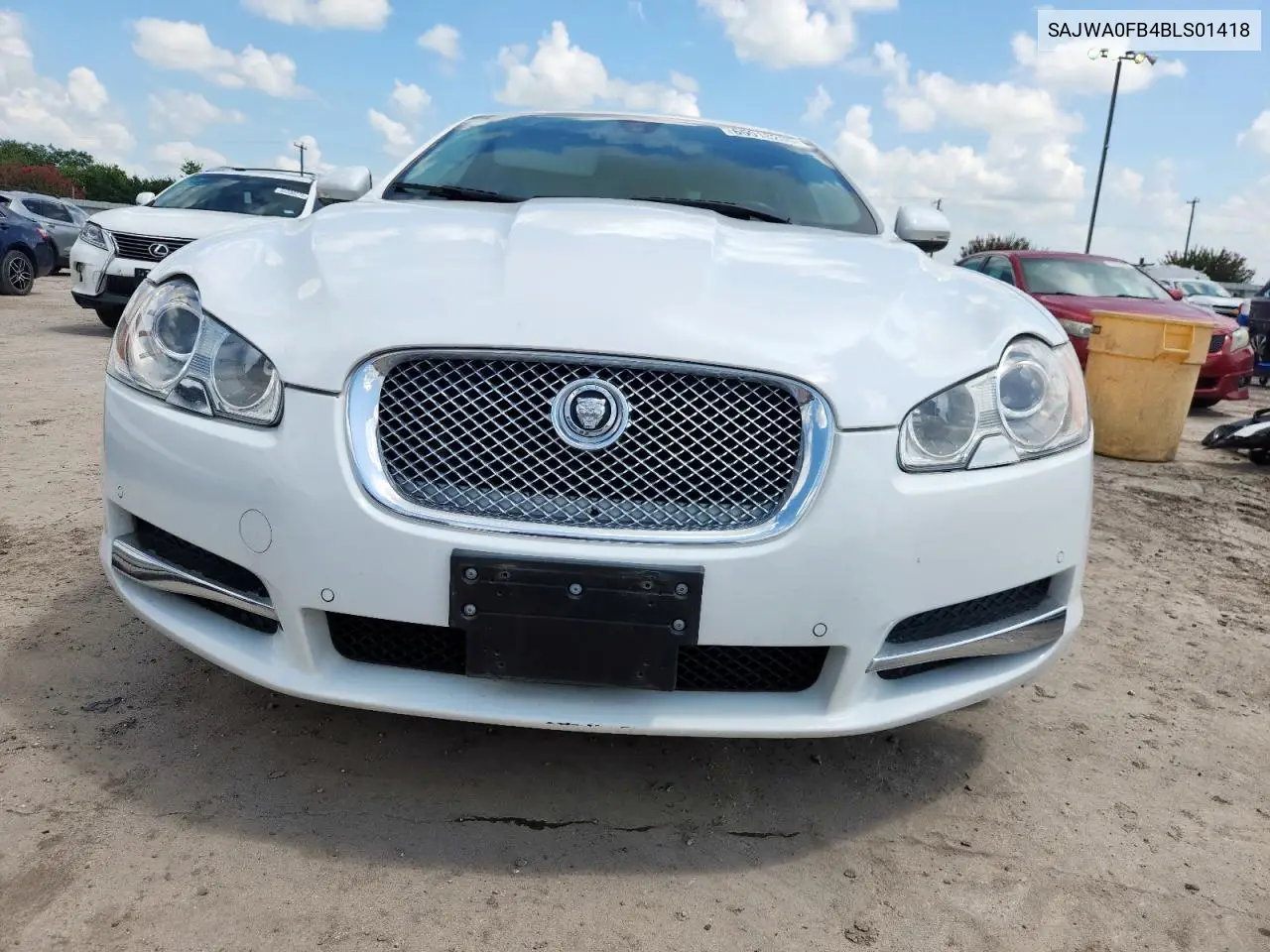 2011 Jaguar Xf VIN: SAJWA0FB4BLS01418 Lot: 65018205