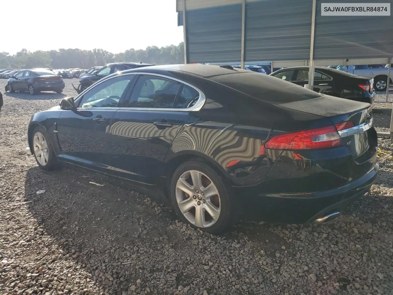 2011 Jaguar Xf VIN: SAJWA0FBXBLR84874 Lot: 65180375