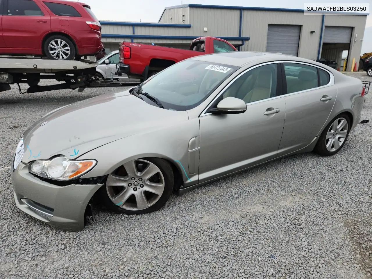 2011 Jaguar Xf VIN: SAJWA0FB2BLS03250 Lot: 65475445