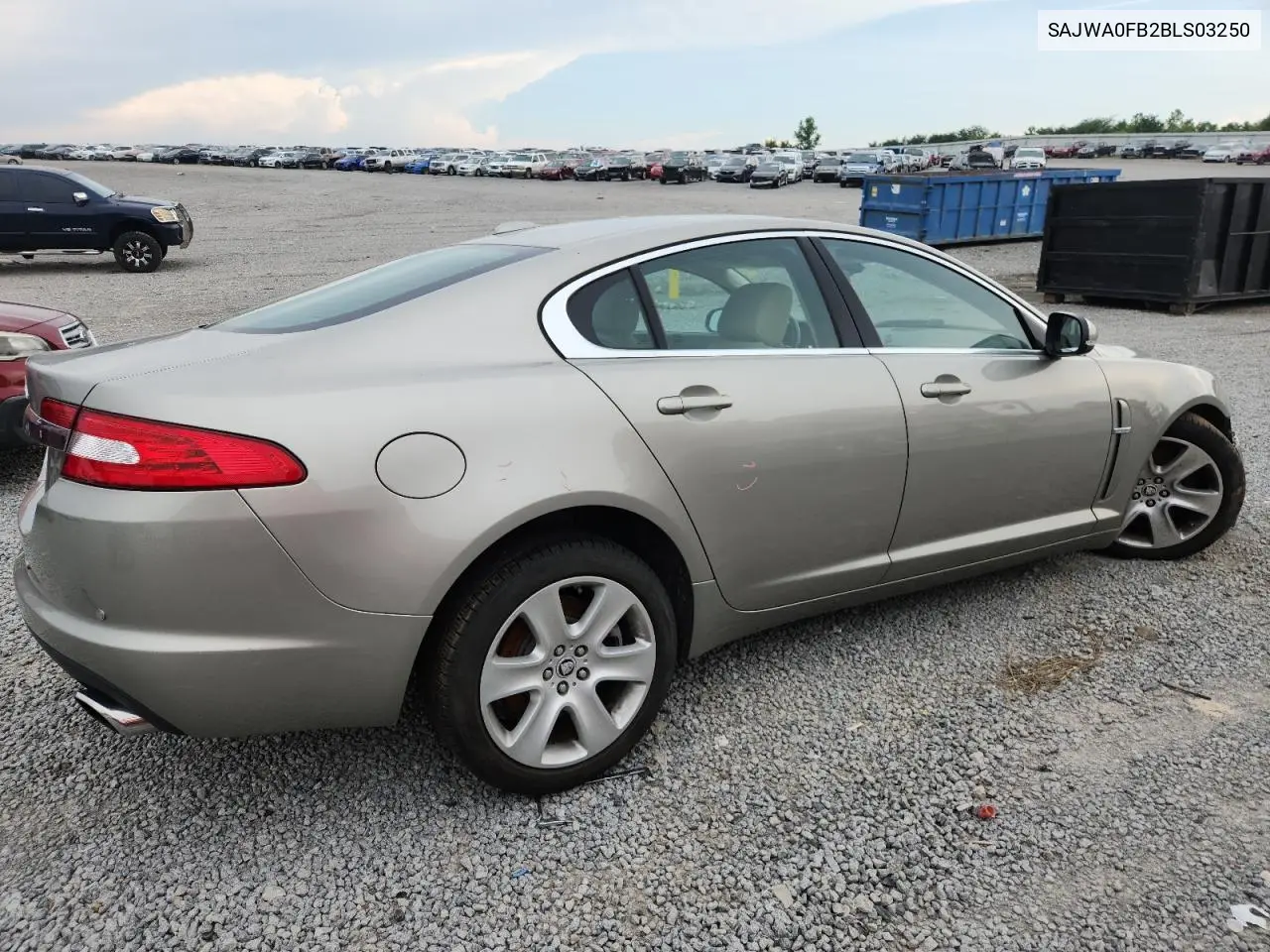 2011 Jaguar Xf VIN: SAJWA0FB2BLS03250 Lot: 65475445