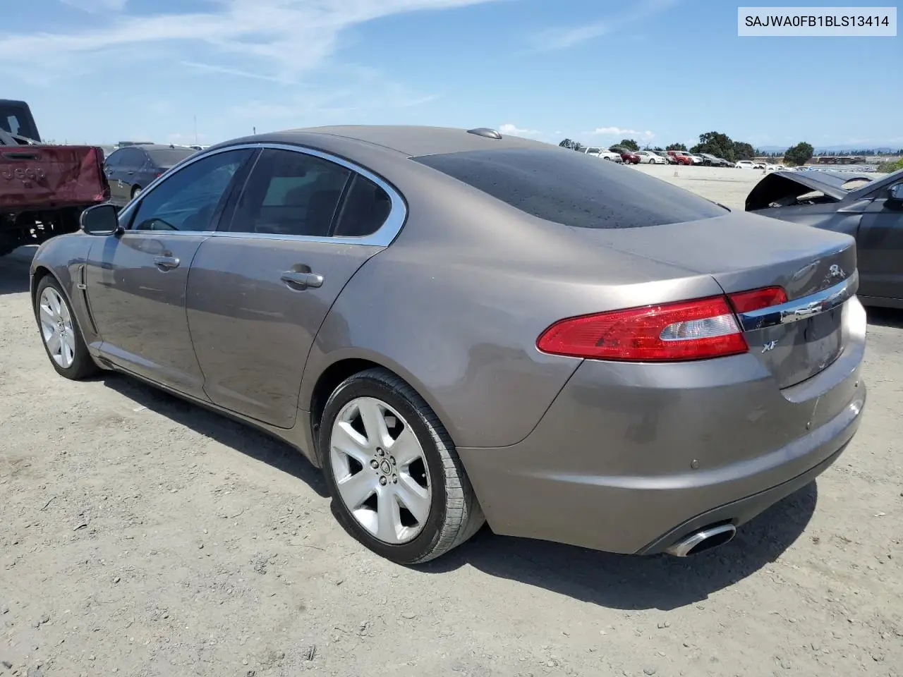 2011 Jaguar Xf VIN: SAJWA0FB1BLS13414 Lot: 66051015