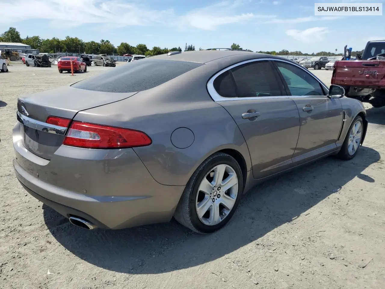 2011 Jaguar Xf VIN: SAJWA0FB1BLS13414 Lot: 66051015