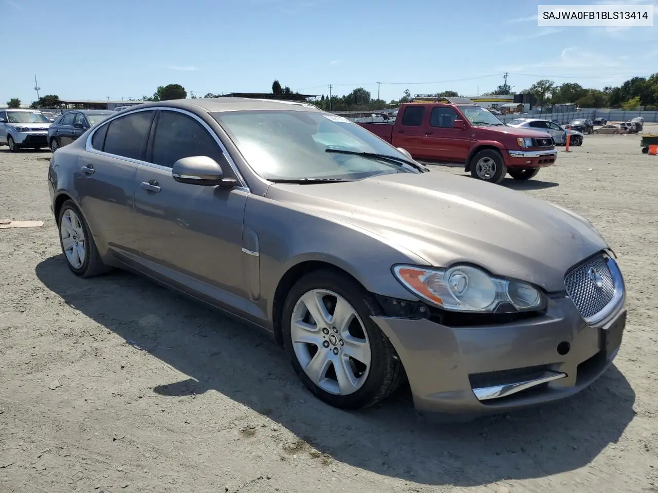 2011 Jaguar Xf VIN: SAJWA0FB1BLS13414 Lot: 66051015