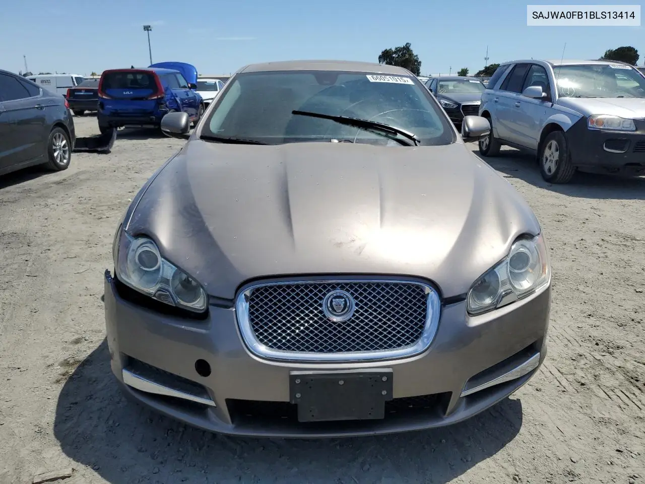 2011 Jaguar Xf VIN: SAJWA0FB1BLS13414 Lot: 66051015