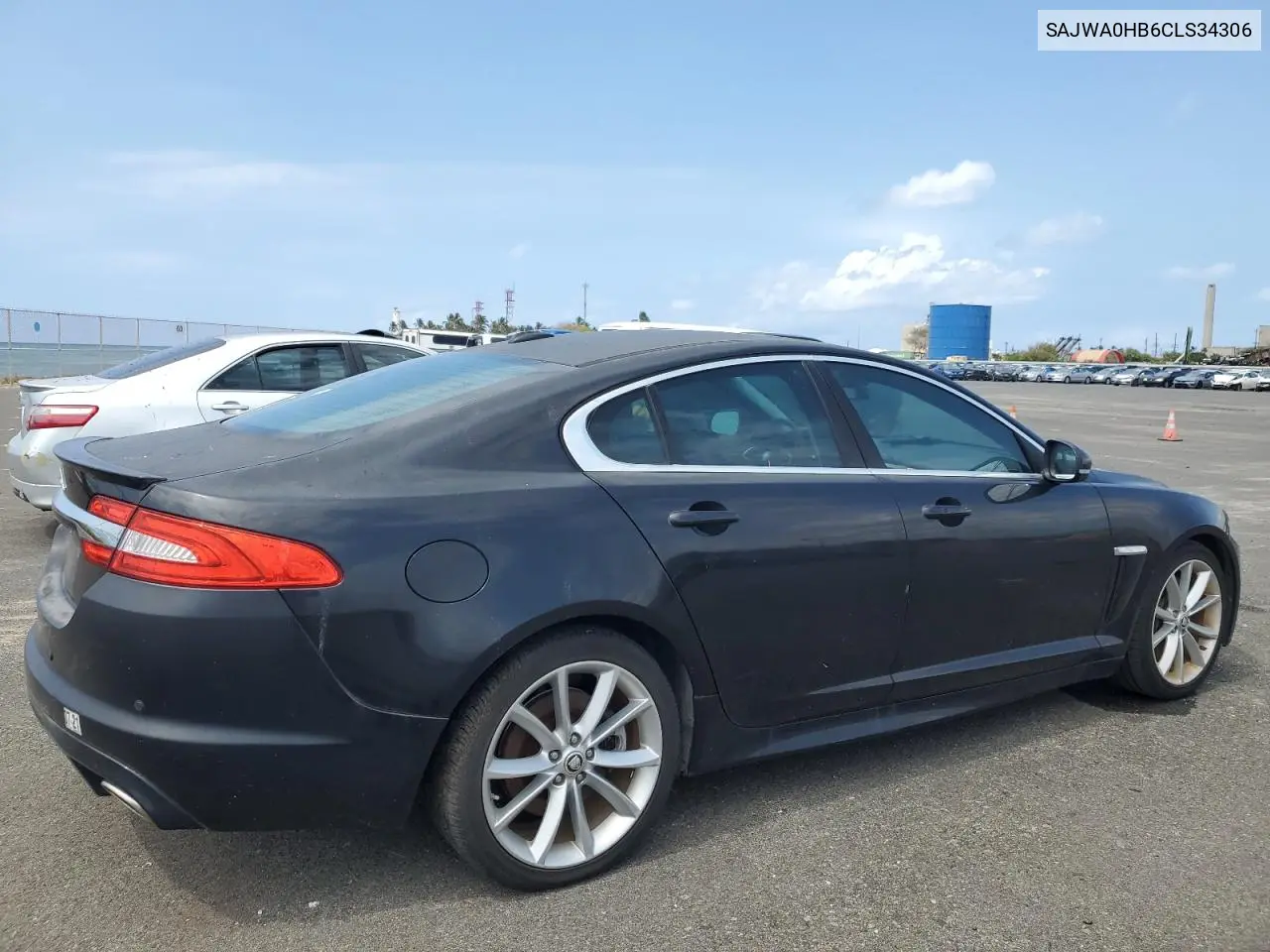 2012 Jaguar Xf Portfolio VIN: SAJWA0HB6CLS34306 Lot: 47041275
