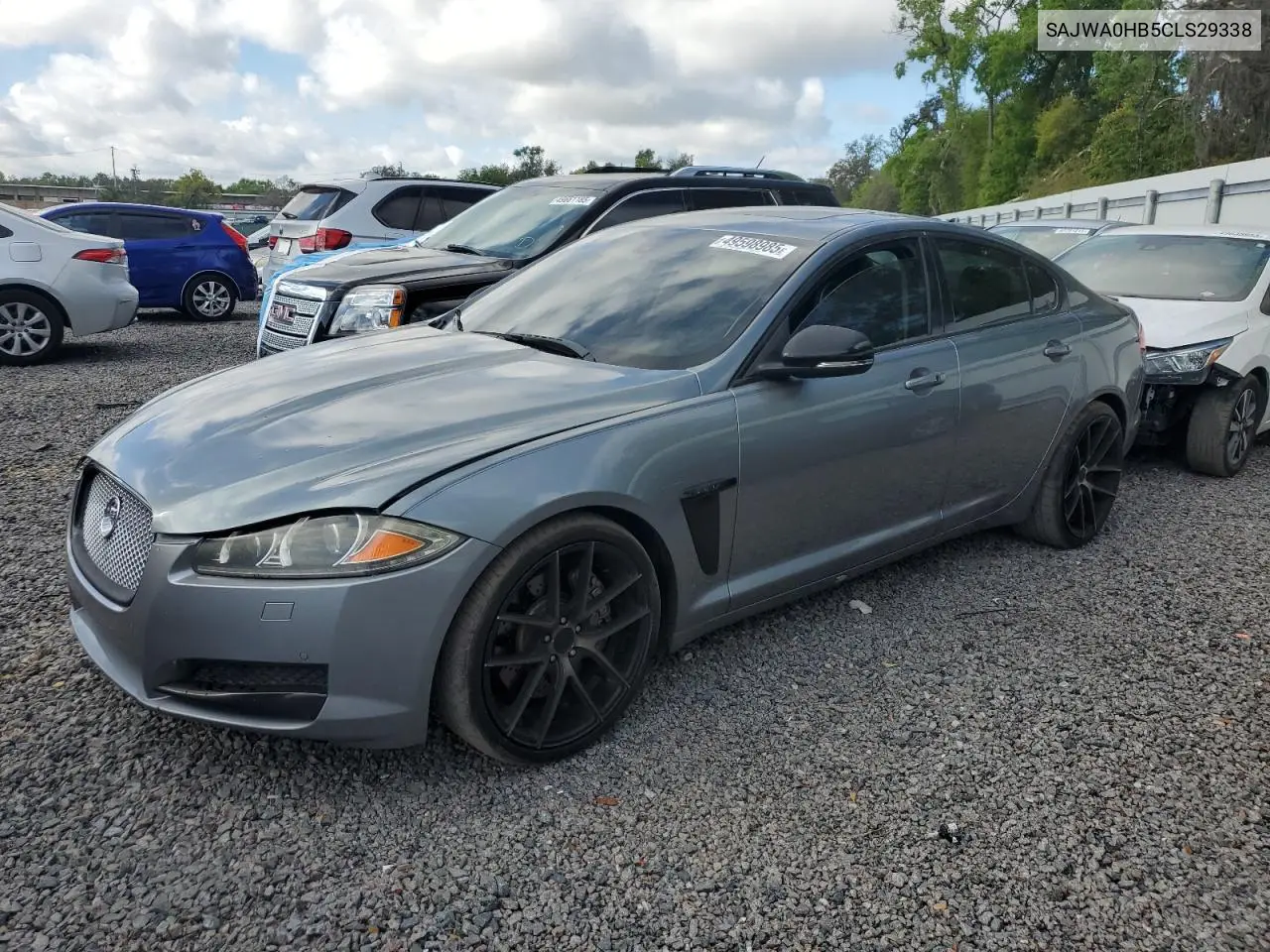 2012 Jaguar Xf Portfolio VIN: SAJWA0HB5CLS29338 Lot: 49598985