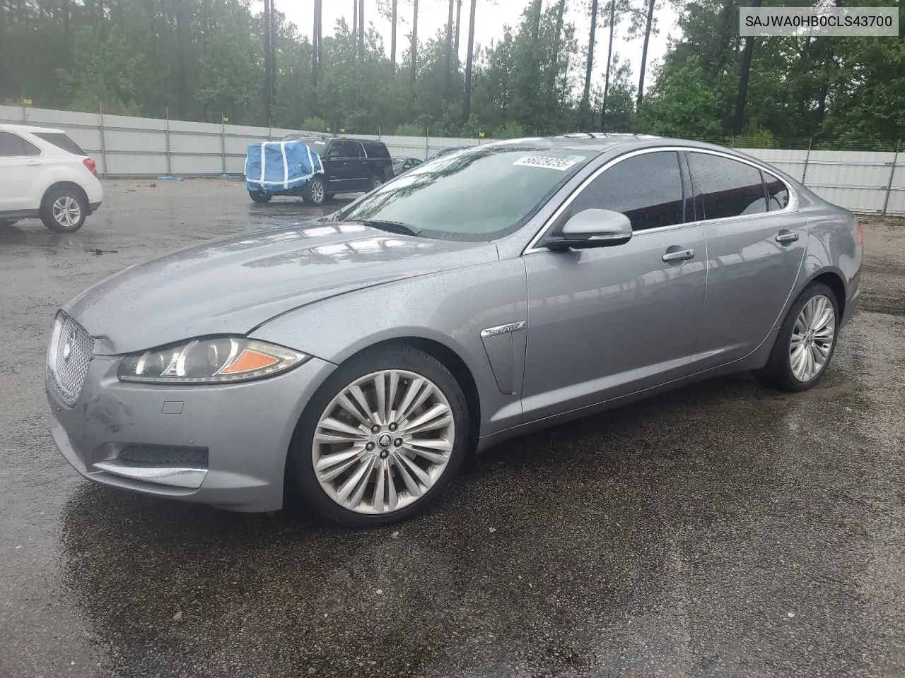 2012 Jaguar Xf Portfolio VIN: SAJWA0HB0CLS43700 Lot: 56029255