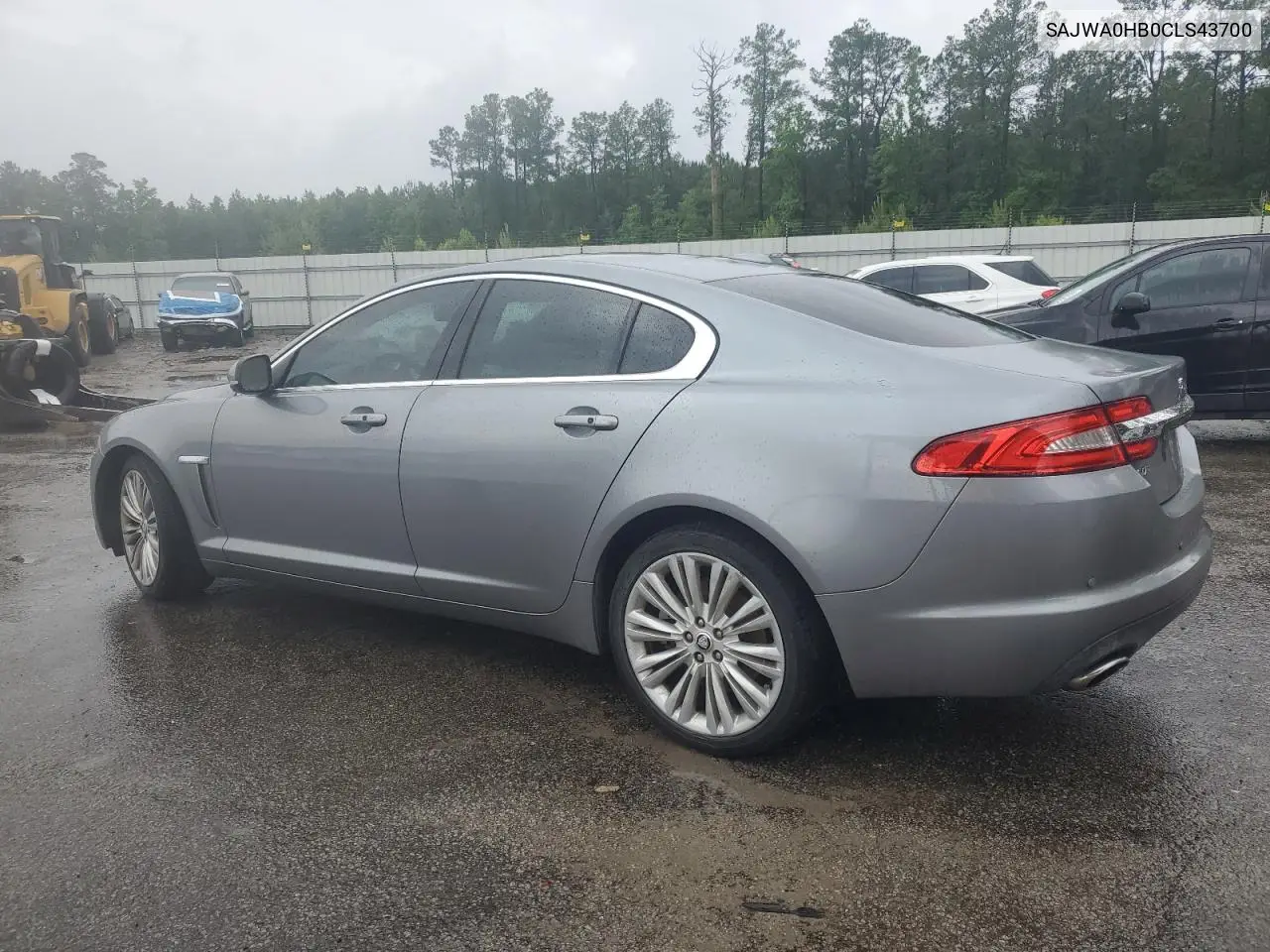 2012 Jaguar Xf Portfolio VIN: SAJWA0HB0CLS43700 Lot: 56029255