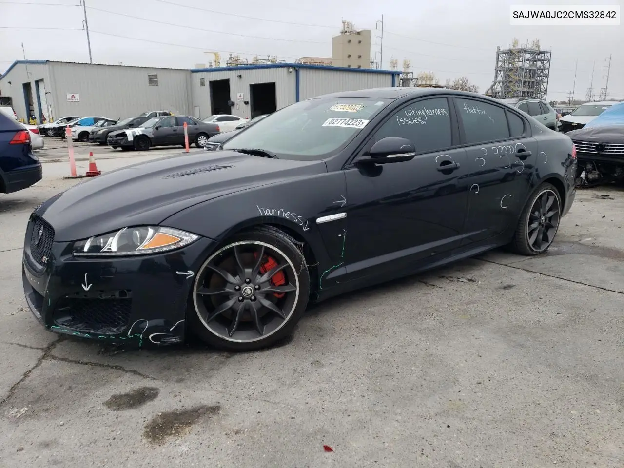 2012 Jaguar Xf R VIN: SAJWA0JC2CMS32842 Lot: 56590315