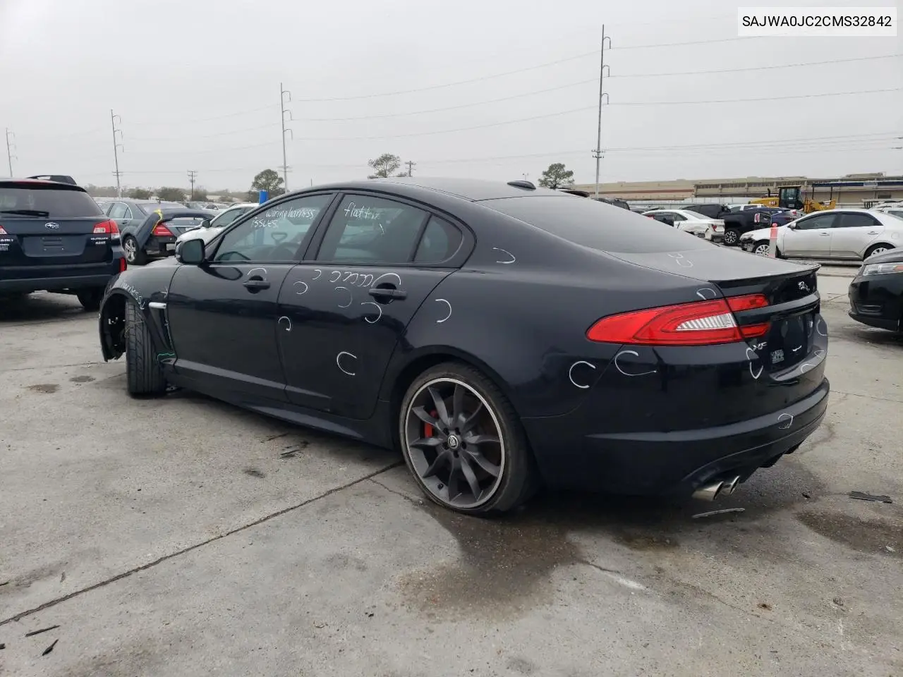 2012 Jaguar Xf R VIN: SAJWA0JC2CMS32842 Lot: 56590315