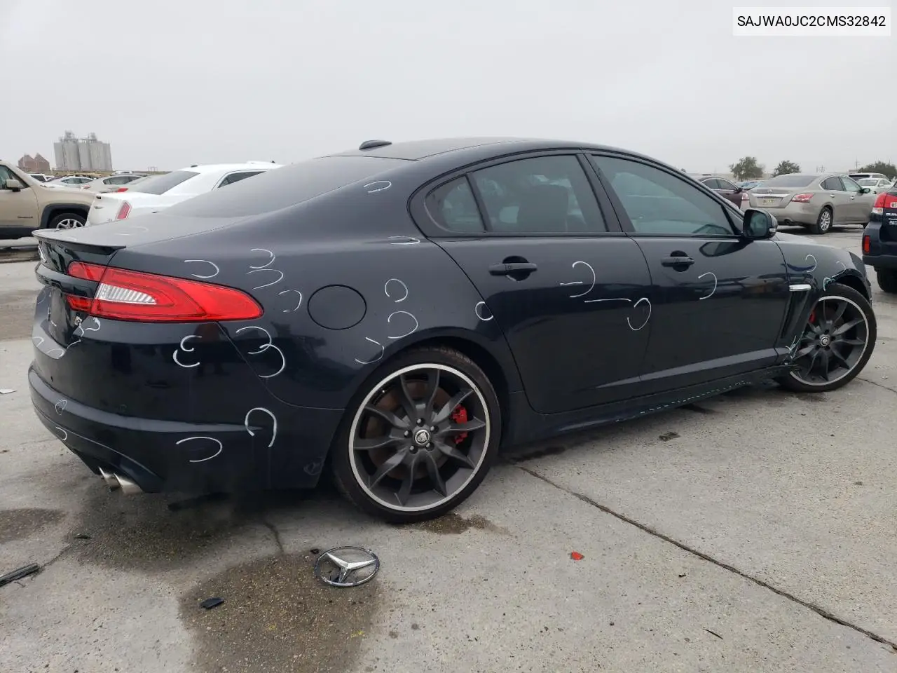 2012 Jaguar Xf R VIN: SAJWA0JC2CMS32842 Lot: 56590315