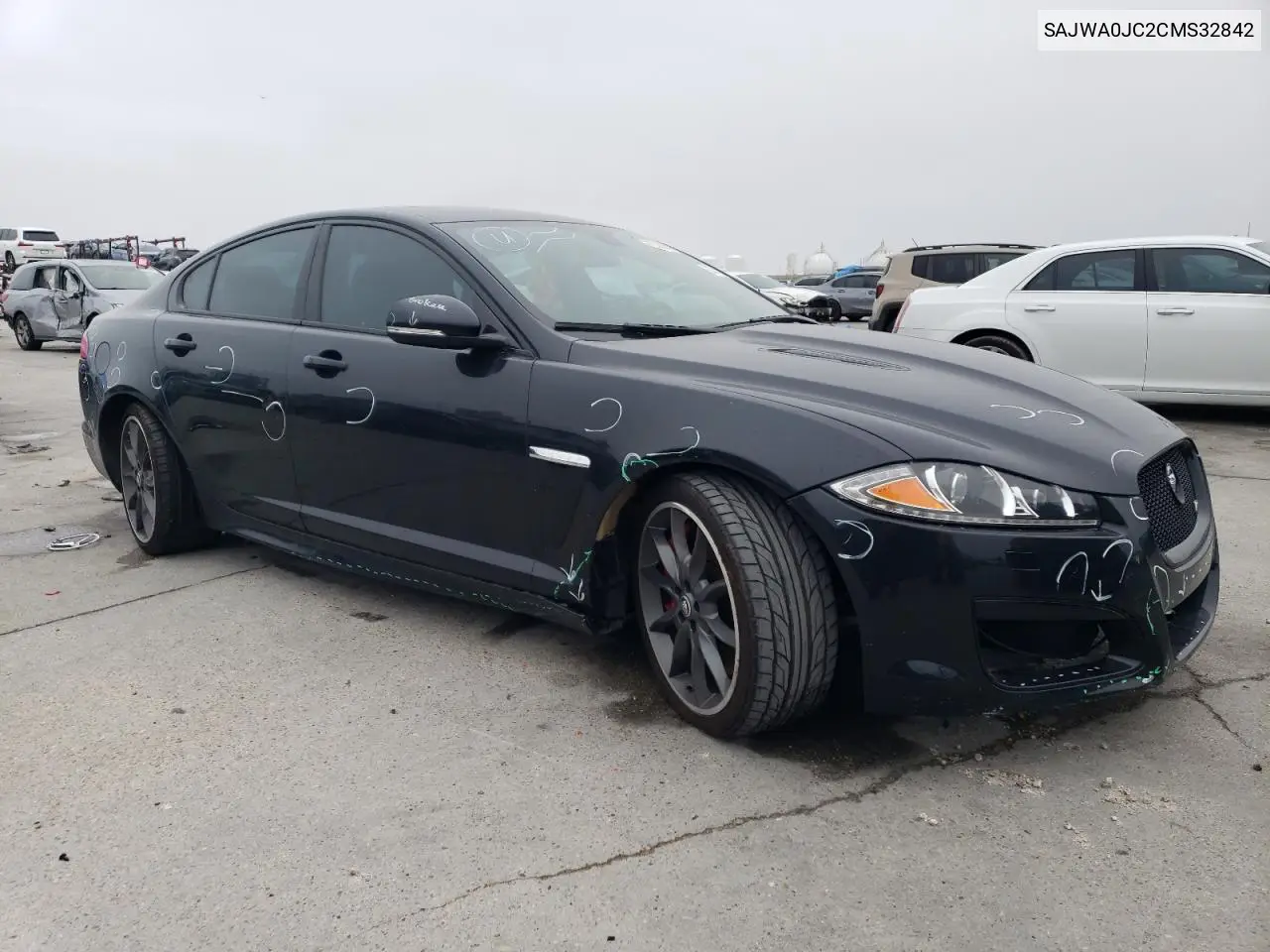 2012 Jaguar Xf R VIN: SAJWA0JC2CMS32842 Lot: 56590315