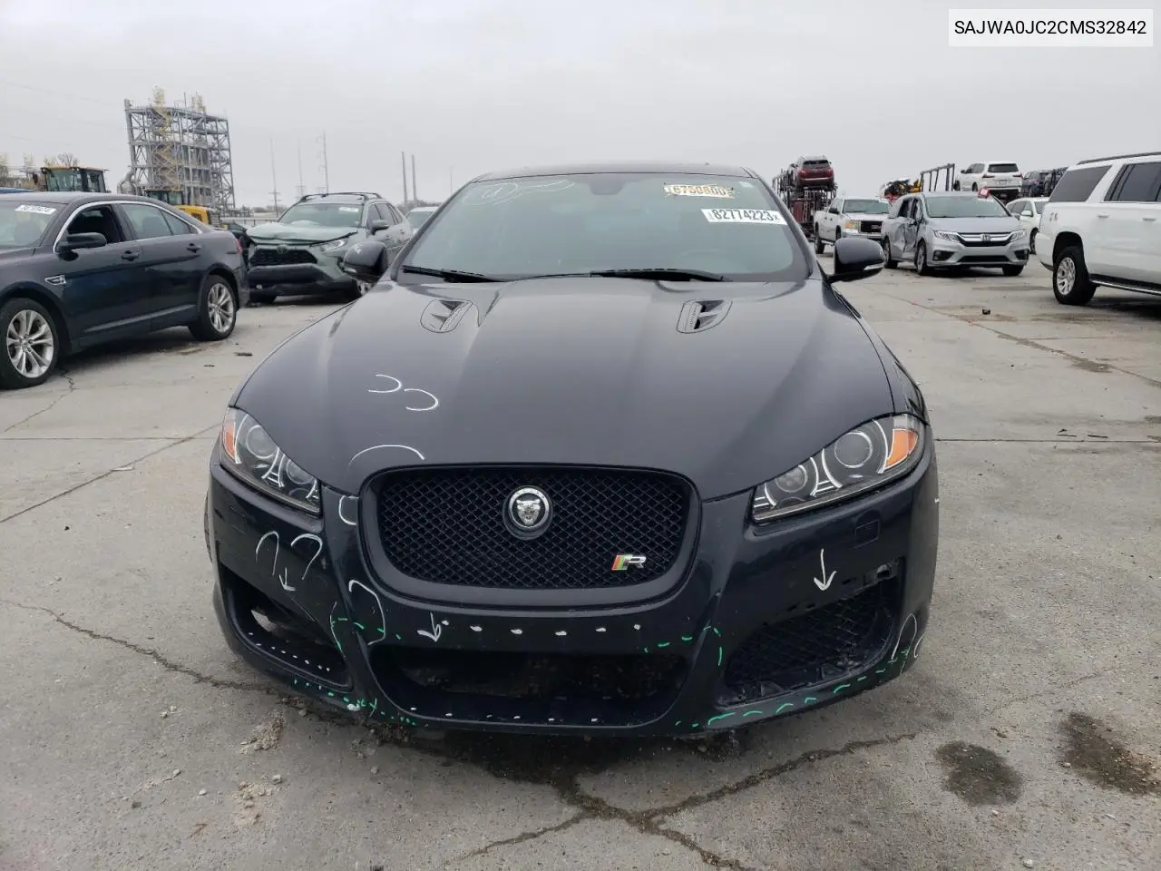 2012 Jaguar Xf R VIN: SAJWA0JC2CMS32842 Lot: 56590315