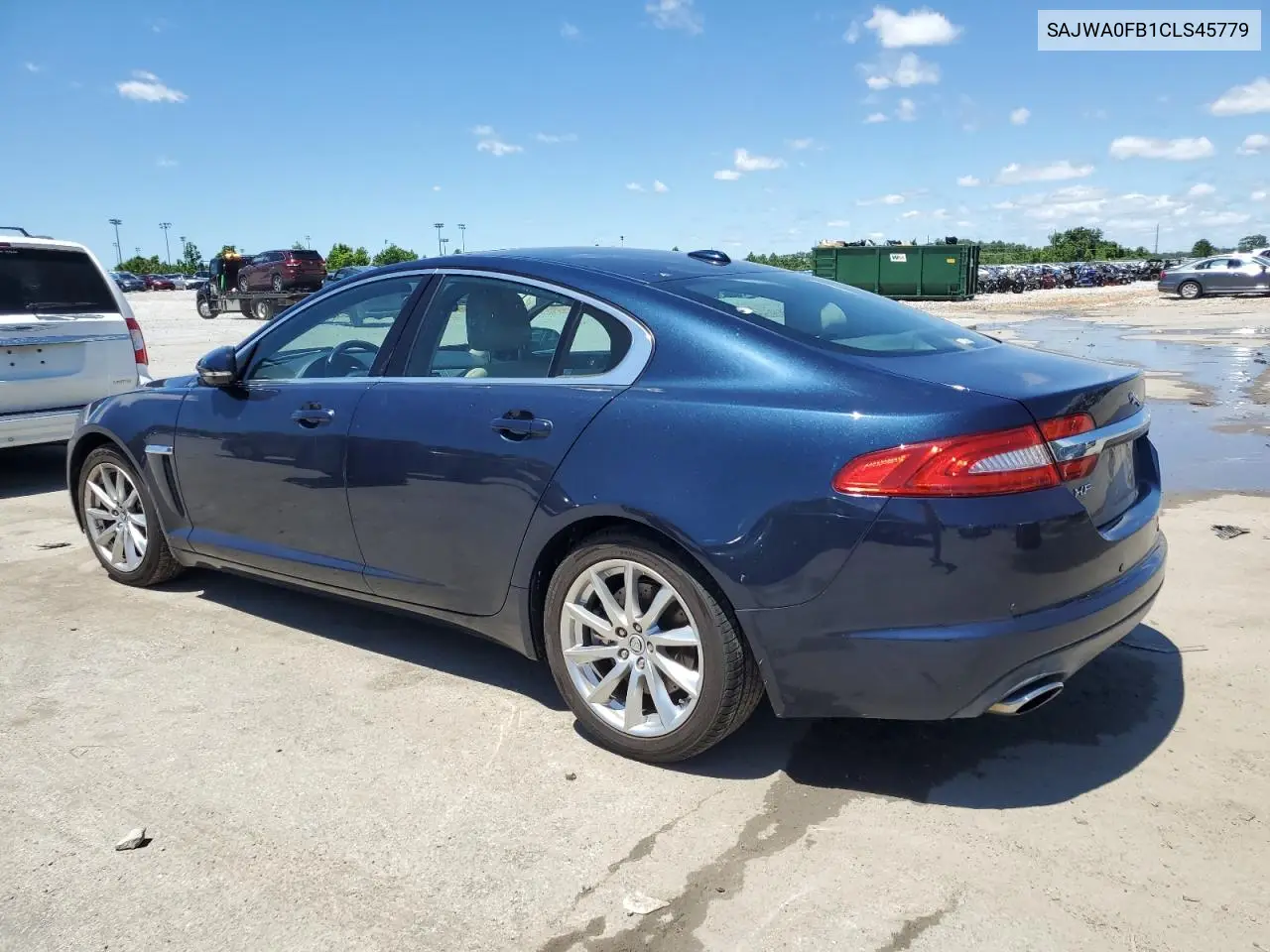 2012 Jaguar Xf VIN: SAJWA0FB1CLS45779 Lot: 57646625
