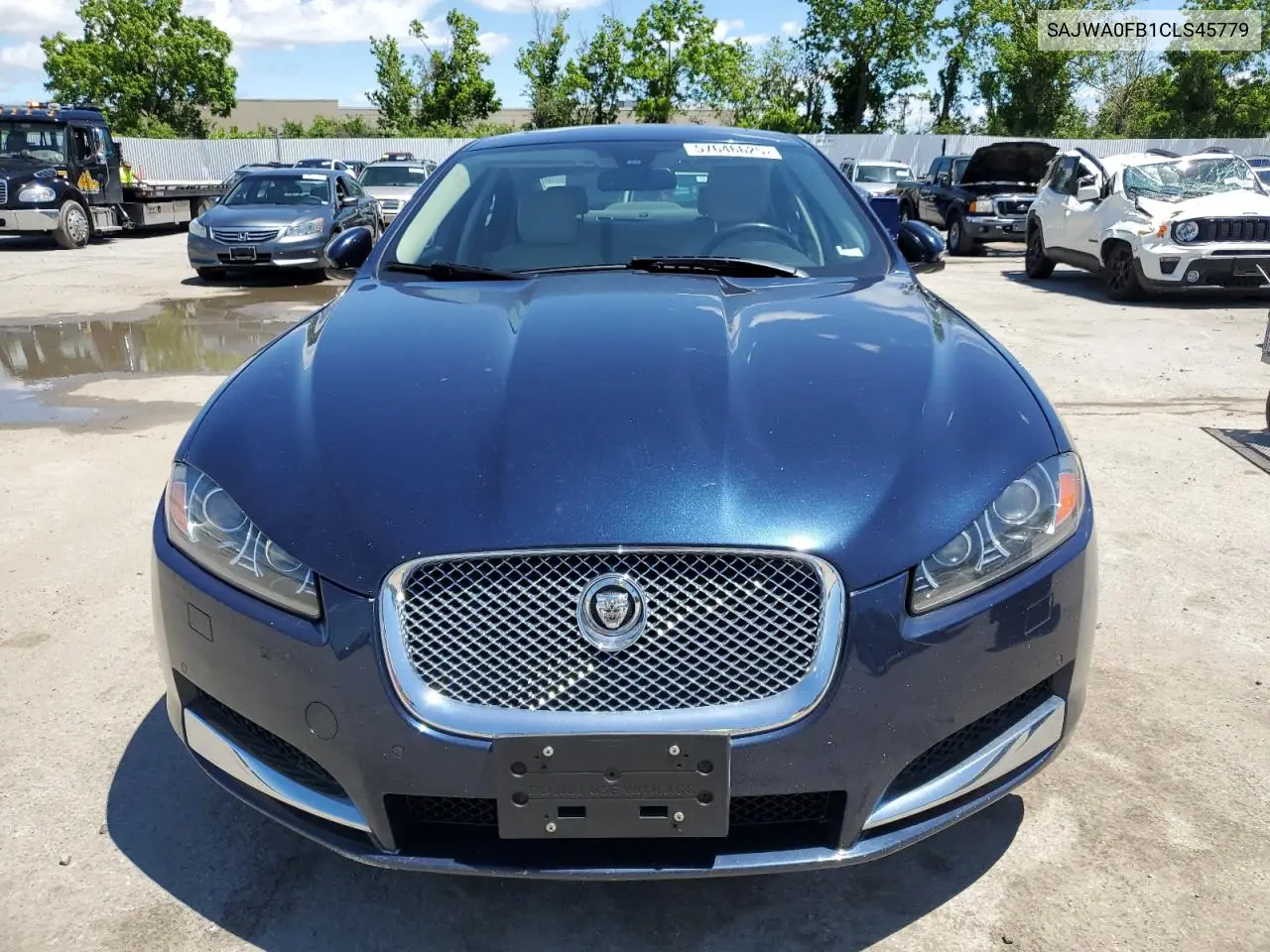 2012 Jaguar Xf VIN: SAJWA0FB1CLS45779 Lot: 57646625