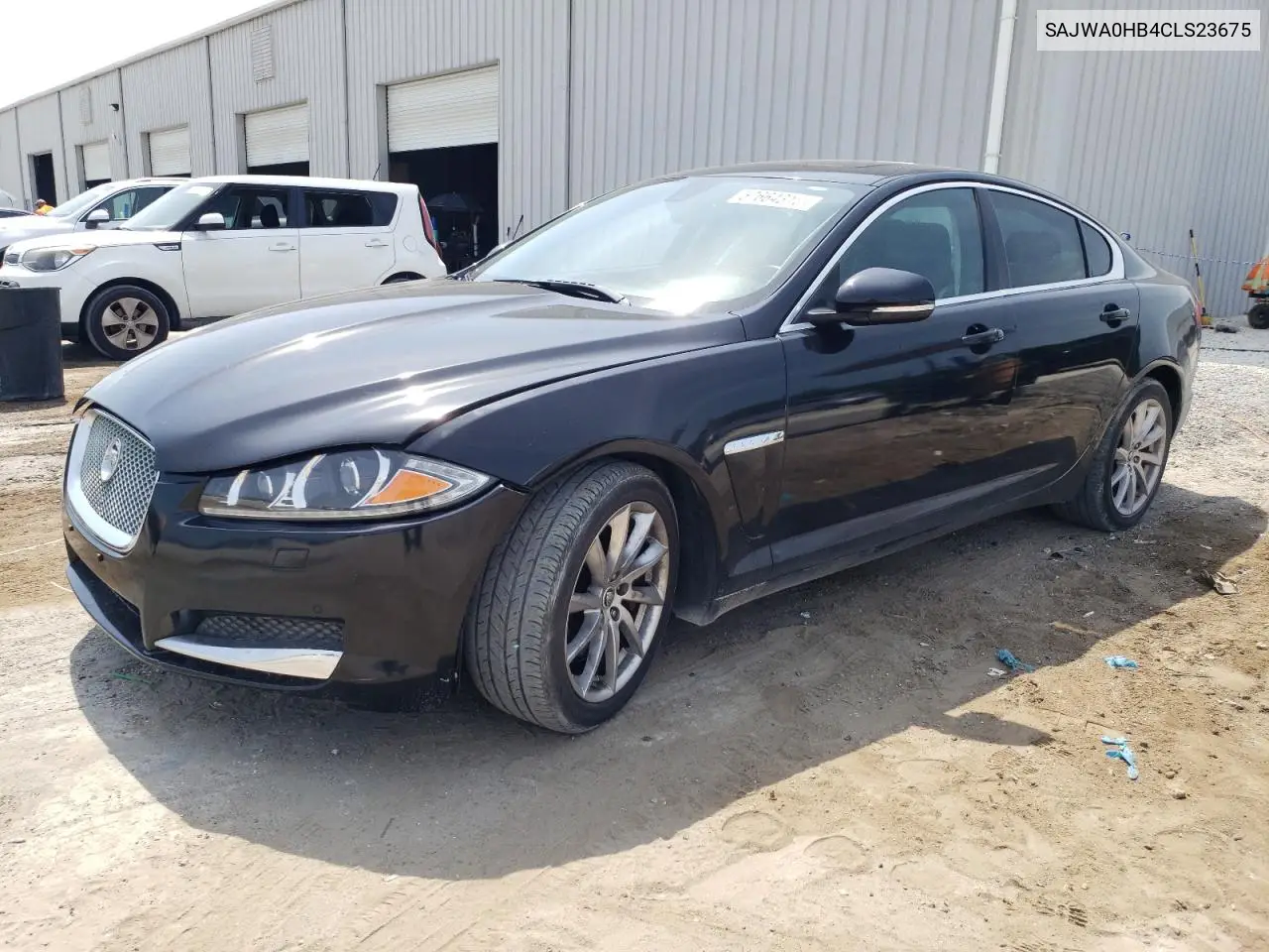 2012 Jaguar Xf Portfolio VIN: SAJWA0HB4CLS23675 Lot: 57664315