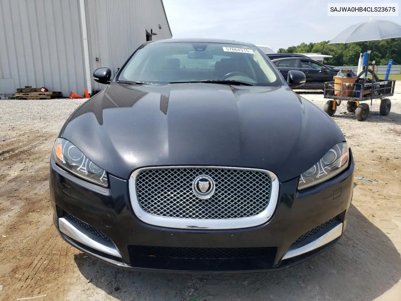 2012 Jaguar Xf Portfolio VIN: SAJWA0HB4CLS23675 Lot: 57664315