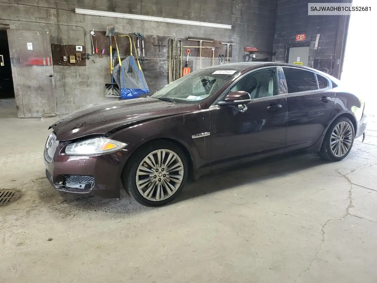 2012 Jaguar Xf Portfolio VIN: SAJWA0HB1CLS52681 Lot: 57872645