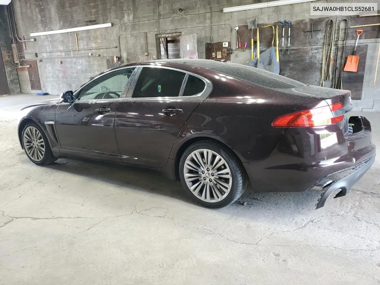 2012 Jaguar Xf Portfolio VIN: SAJWA0HB1CLS52681 Lot: 57872645