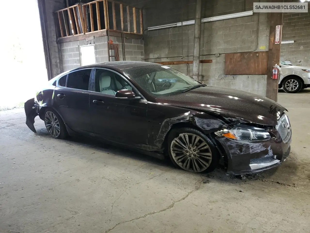 2012 Jaguar Xf Portfolio VIN: SAJWA0HB1CLS52681 Lot: 57872645