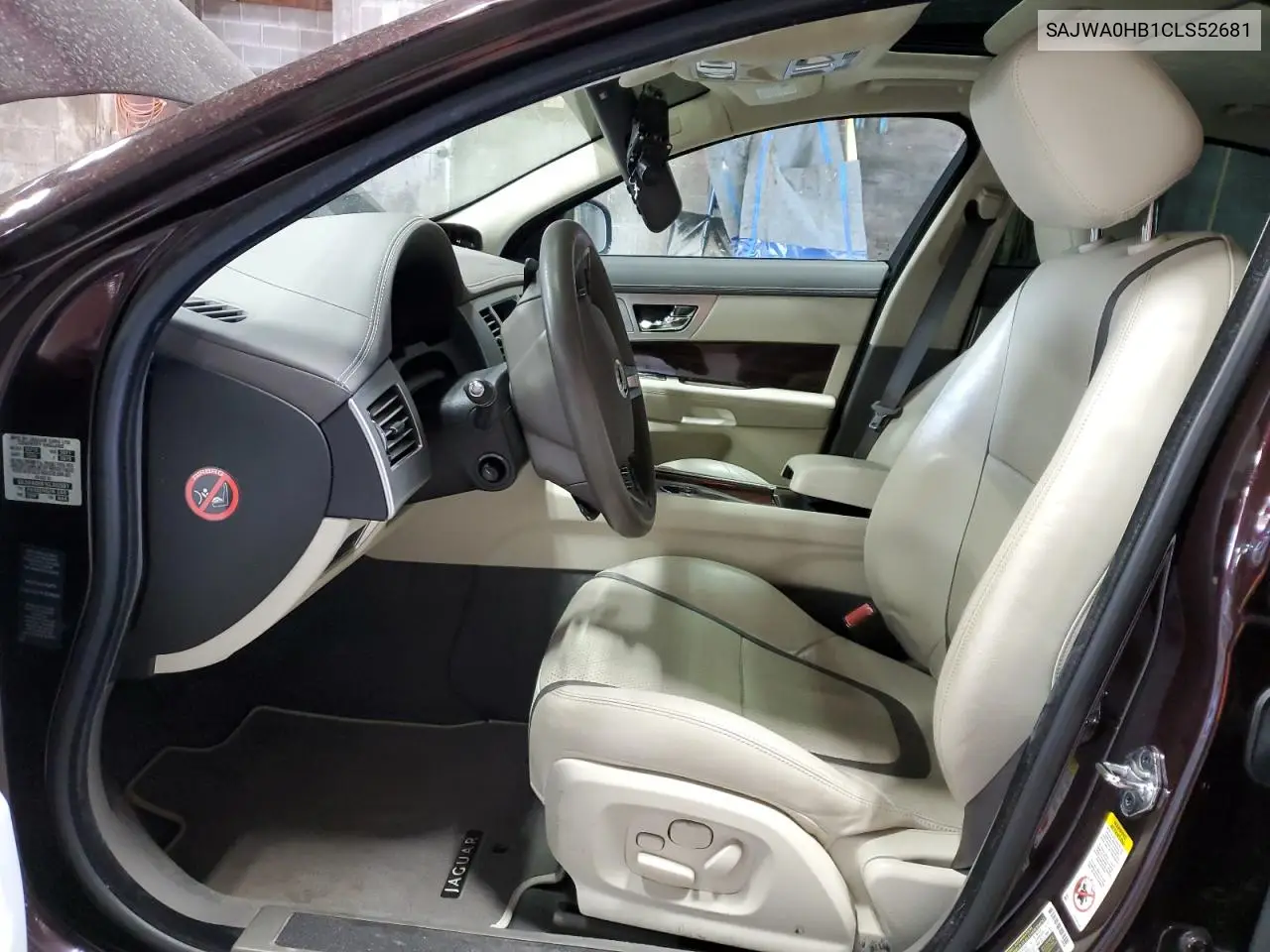 2012 Jaguar Xf Portfolio VIN: SAJWA0HB1CLS52681 Lot: 57872645