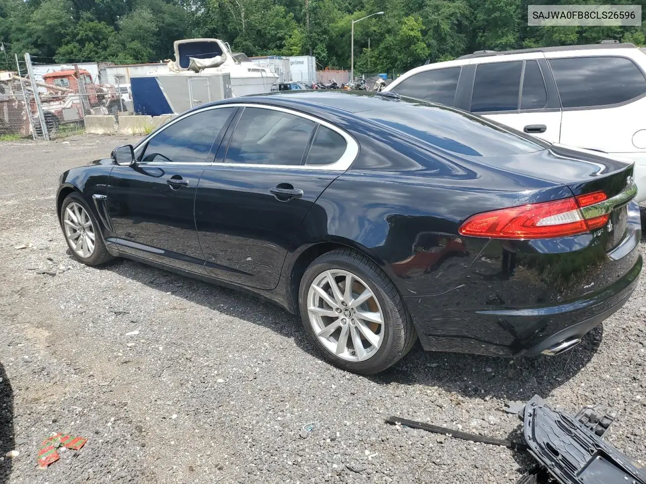 2012 Jaguar Xf VIN: SAJWA0FB8CLS26596 Lot: 63621485