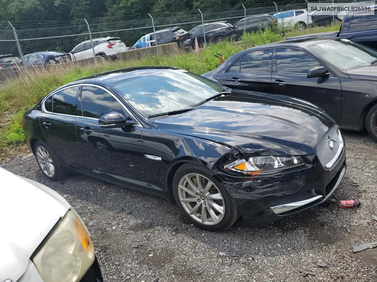 2012 Jaguar Xf VIN: SAJWA0FB8CLS26596 Lot: 63621485