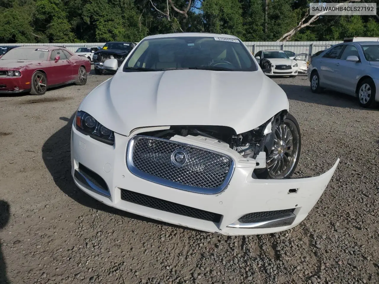2012 Jaguar Xf Portfolio VIN: SAJWA0HB4CLS27192 Lot: 63960925
