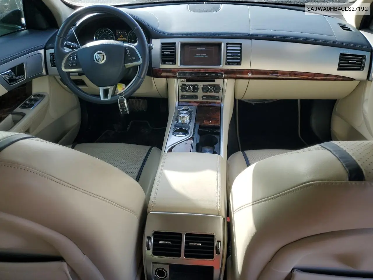 2012 Jaguar Xf Portfolio VIN: SAJWA0HB4CLS27192 Lot: 63960925